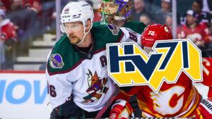 KLART: Anton Strålman skriver på för HV71