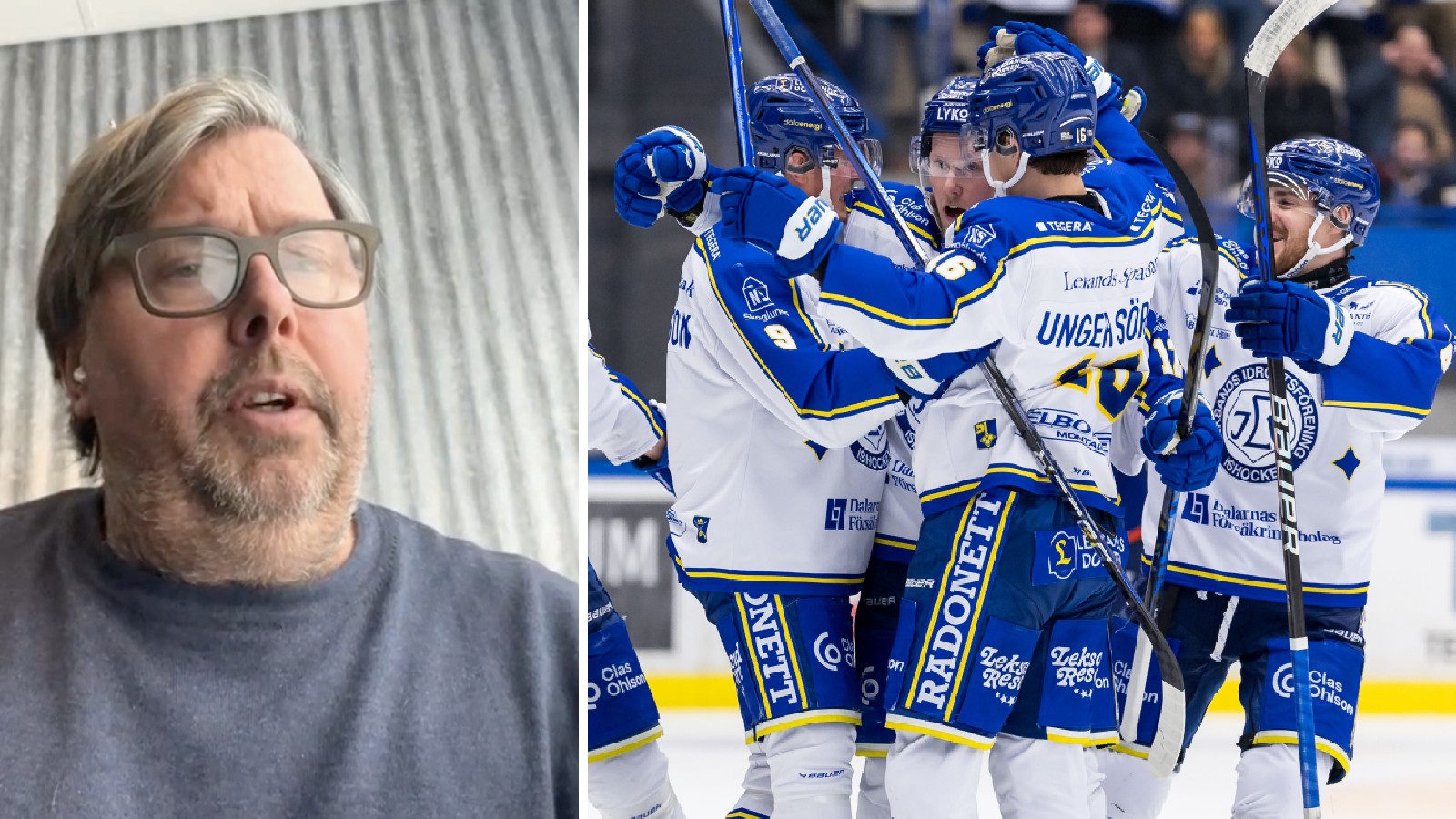 TV: Leksands IF i fokus i Studio Oddset Hockey