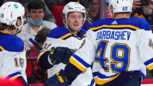 Vladimir Tarasenko sköt ett äkta hattrick