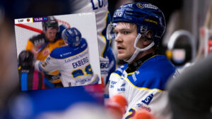 Tobias Ekberg stängs av tre matcher efter crosscheckingen