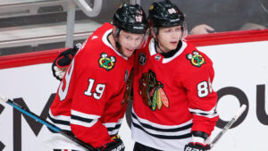 Jonathan Toews och Patrick Kane skjuter ner ryktena