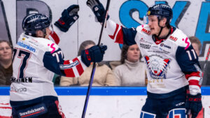 Henrik Törnqvist i målform när Linköping vann mot Rögle