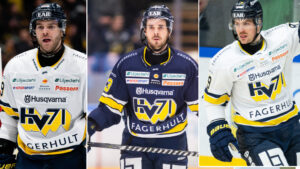 Nick Shore, Mikkel Boedker och Sam Vigneault lämnar HV