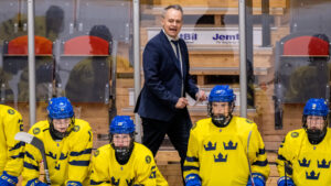 U18-damlandslaget föll mot Schweiz – trots stort skottövertag