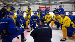 Juniorkronornas trupp till 4-nationsturnering i Finland