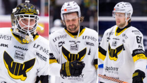 Johan Gustafsson, Mikael Frycklund och Daniel Gunnarsson lämnar Västerås