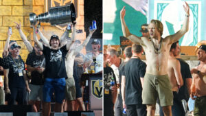 Här firar Vegas Golden Knights – med hundratusentals fans