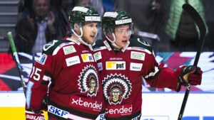 NHL-meriterade backen stannar i SHL: ”Har tagit kliv hela säsongen”