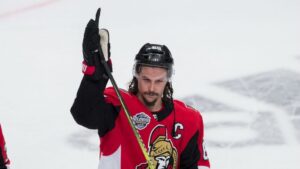 Erik Karlsson spelade golf – men avstod media