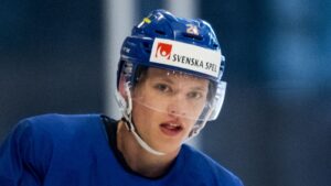 KHL-svensken spräckte måltorkan