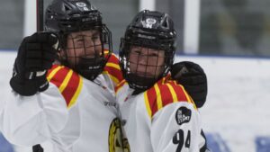 Anna Meixner gjorde två mål när Brynäs vann mot Göteborg HC