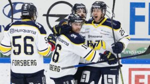 HV 71 vann efter avgörande i förlängningen mot Rögle