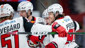 Malmö avgjorde tät match mot Frölunda i tredje perioden