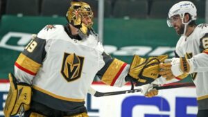 Fleury höll nollan – Vegas har matchboll