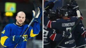 Första KHL-målet för svenskbacken