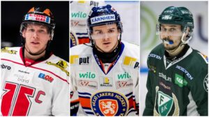 Tre SHL-spelare uttagna till finska landslaget