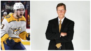 Viktor Arvidsson sköt sin chef till NHL-historia: ”Helt sjukt faktiskt”