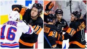 Flyersforwardens succé – slog till med ett Gordie Howe-hattrick