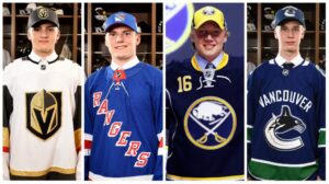 Vem är draftad av vilken NHL-klubb – stor genomgång av JVM-spelarna