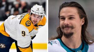 Filip Forsberg nätade dubbelt – men Erik Karlsson blev vinnare när han nådde milstolpe