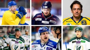 20 kontraktslösa svenskar i Europa som skulle kunna tilltala klubbar i SHL och allsvenskan