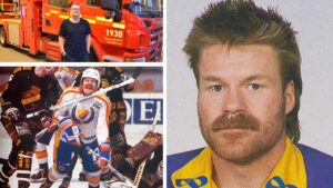 Järnkaminen som började släcka bränder – Old School Hockey Tommy Mörth