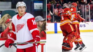 Detroitsvensken fortsatt glödhet – Red Wings föll ändå