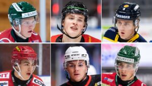 Nytt svenskt rekord i NHL-draften