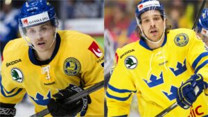 Tre Kronor-spelarna trejdade mot varandra i KHL