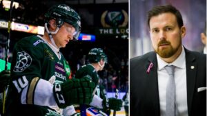 “Han skulle sluta med ishockey – jag tvingade honom att fortsätta”