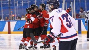 Korea chanslöst i historiska OS-matchen – SDHL-stjärnor briljerade