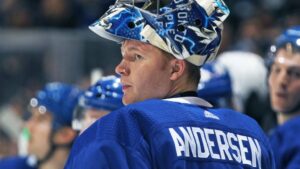 Målvaktstjärnan skadad – men Toronto vann i Andreas Johnssons NHL-debut