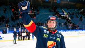 Efter SHL-debuten – nu siktar supertalangen högre: ”Vill ligga på många minuter”