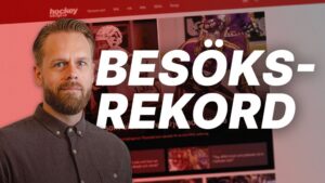 Nytt besöksrekord för hockeysverige.se