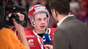 Sköt Timrå till SHL – nu nomineras han till Årets MVP i Hockeyallsvenskan