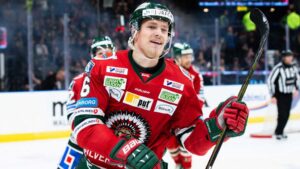 Första SHL-målet – i 78:e matchen: ”Svartnade”