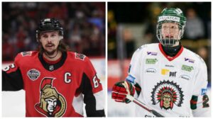 Erik Karlsson hyllar Rasmus Dahlin: ”Jag var inte ens hälften så bra som han är nu”