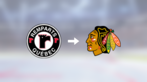 Chicago Blackhawks värvar backen Louis Crevier från Québec Remparts