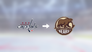 Joe Snively skickas till AHL för spel med Hershey Bears