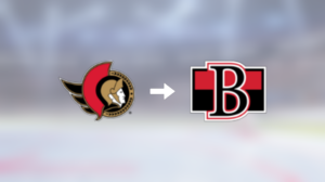 Mark Kastelic skickas till AHL för spel med Belleville Senators