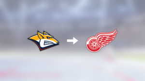 Juho Olkinuora klar för spel i Detroit Red Wings