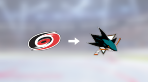 Förre Carolina Hurricanes-spelaren klar för spel i San Jose Sharks