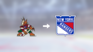 Förre Arizona Coyotes-spelaren klar för spel i New York Rangers