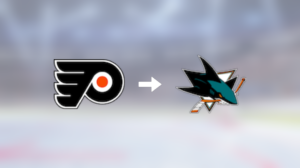 San Jose Sharks värvar forwarden Oskar Lindblom från Philadelphia Flyers