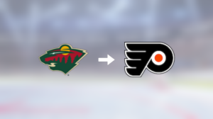 Förre Minnesota Wild-spelaren klar för spel i Philadelphia Flyers