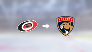 Förre Carolina Hurricanes-spelaren klar för spel i Florida Panthers