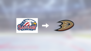 Förre Saginaw Spirit-spelaren klar för spel i Anaheim Ducks