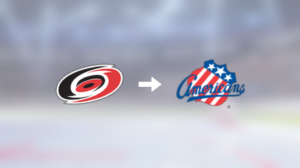 Beck Warm får lämna Carolina Hurricanes – skickas till farmarligan