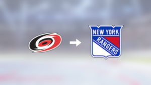 Förre Carolina Hurricanes-spelaren klar för spel i New York Rangers