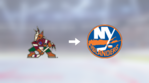 Forwarden Hudson Fasching klar för spel i New York Islanders